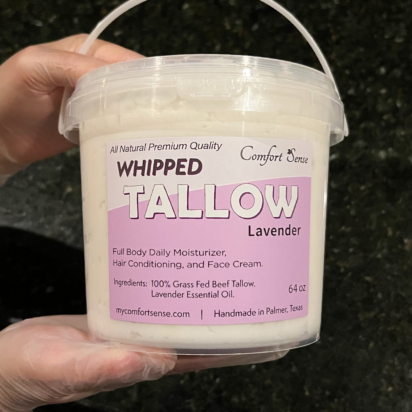 Lavender Whipped Beef Tallow Cream