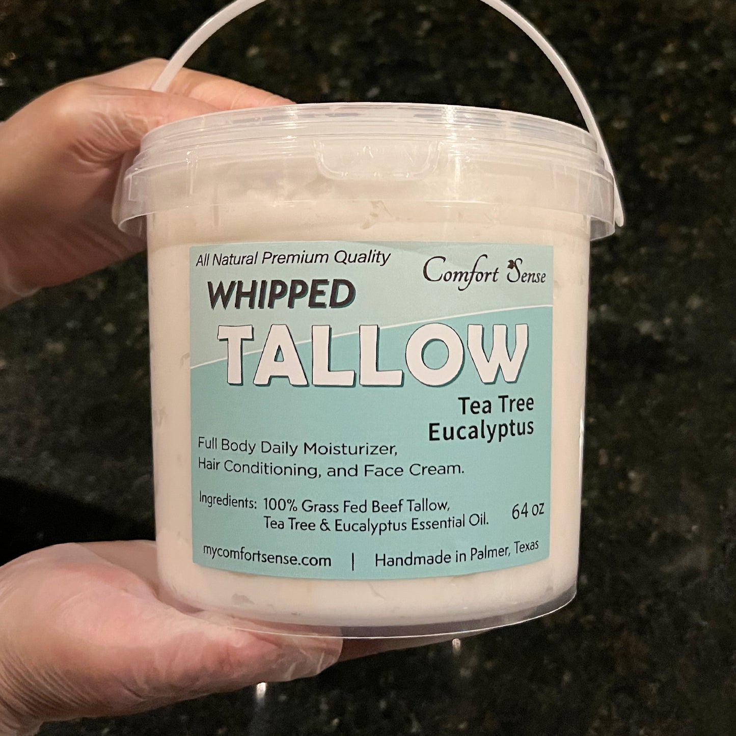 Tea Tree Eucalyptus Whipped Beef Tallow Cream