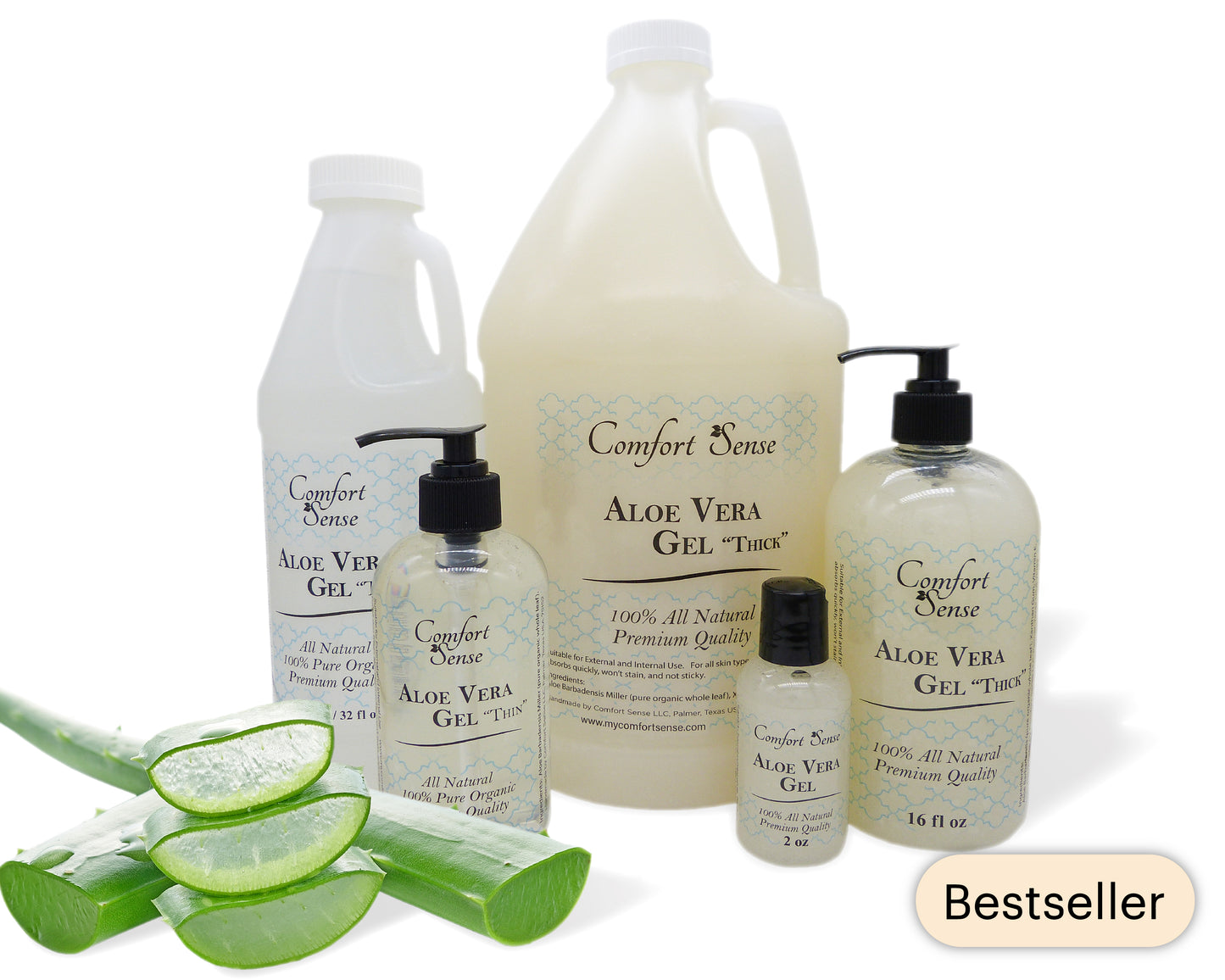 Aloe Vera Gel, All Natural