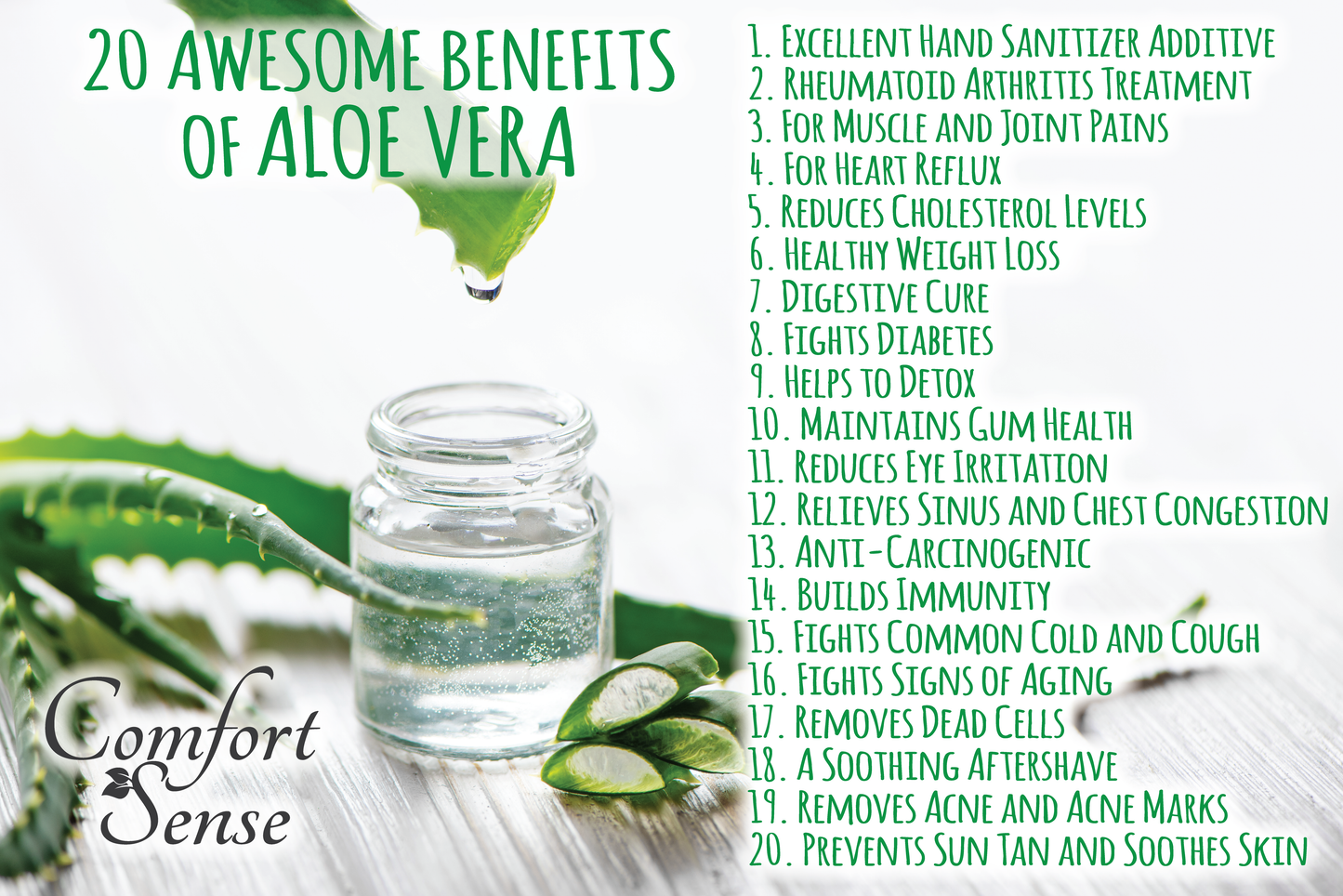 Aloe Vera Gel, All Natural